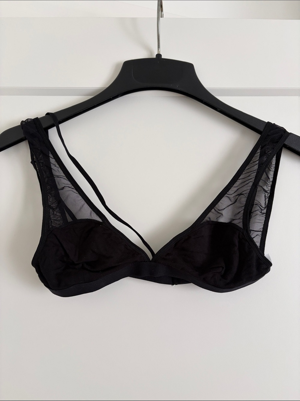 Mary Young Black Bralette Size Medium